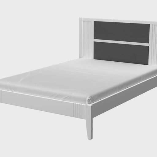 Кровать «Брента», белая